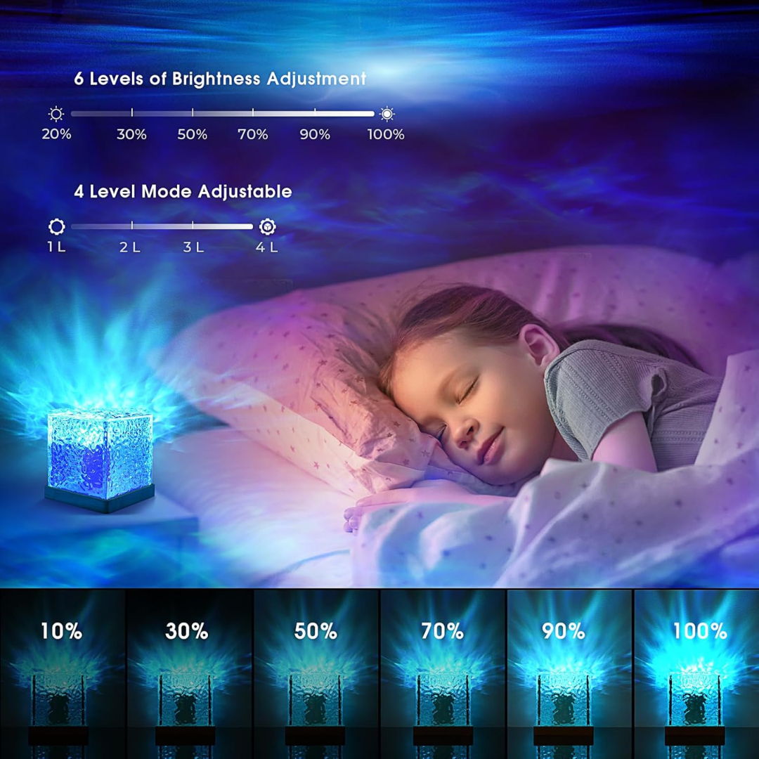 Lámpara Led Aurora Boreal